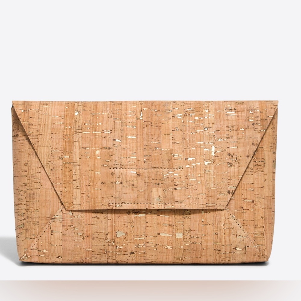 J Crew factory Cork Envelope Clutch G6500